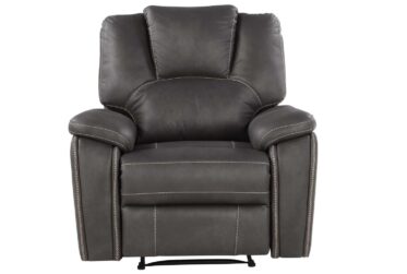 Katrine Charcoal Manual Recliner