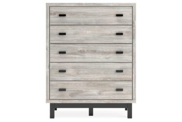 Vessalli Two-Tone 5-Drawer Chest