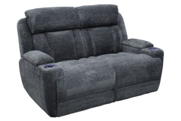 Dalton Charcoal Power Reclining Loveseat