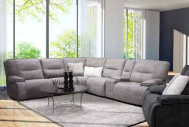 Gladiator Sky Zero Gravity Power Reclining 6-Piece Sectional