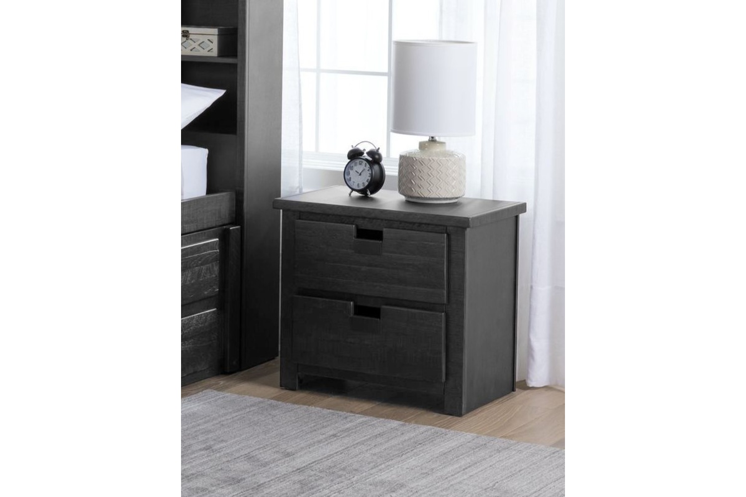 Cali Kids Gray Nightstand