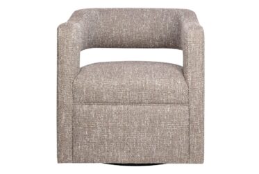 Lexy Chocolate Swivel Accent Chair