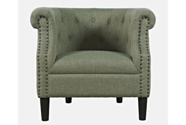 Lily Sage Barrel Back Accent Chair