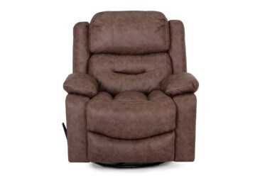 Decker Easter Mocha Swivel Recliner