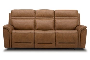 Cooper Camel Leather Power Reclining Sofa