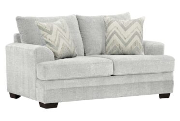 Pippa Light Gray Loveseat