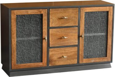 Jadwin Textured 3-Drawer/2-Door Sideboard
