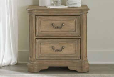 Magnolia Manor Bisque 2-Drawer Nightstand