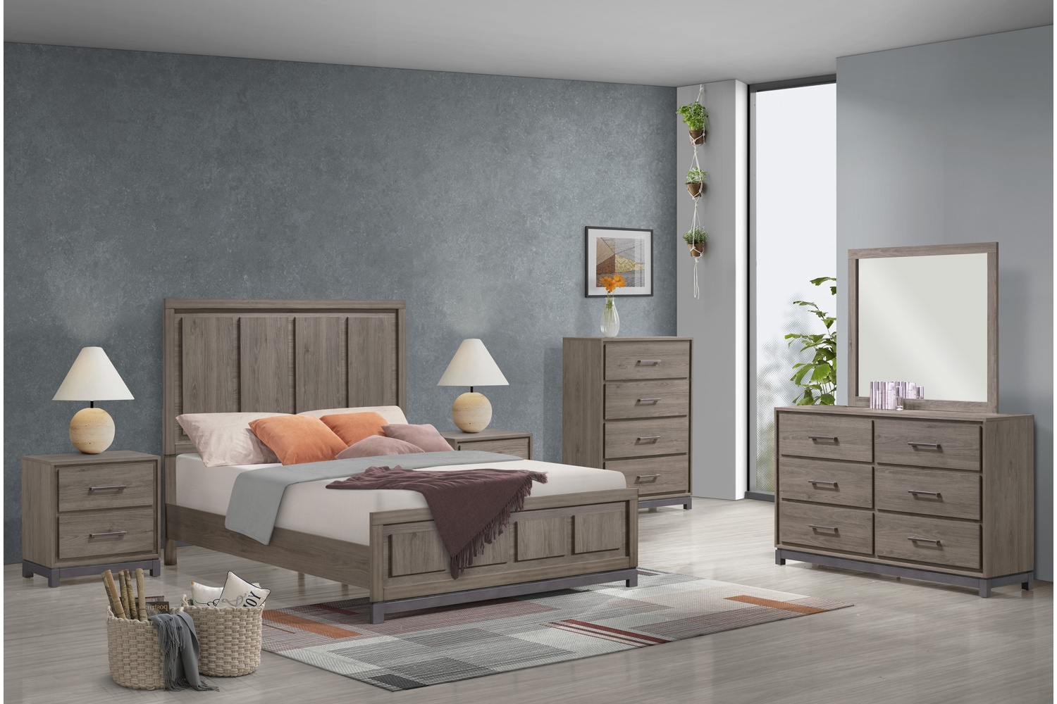 River King 4 Piece Bedroom Set