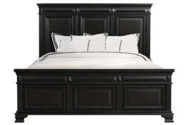 Calloway Black King Bed