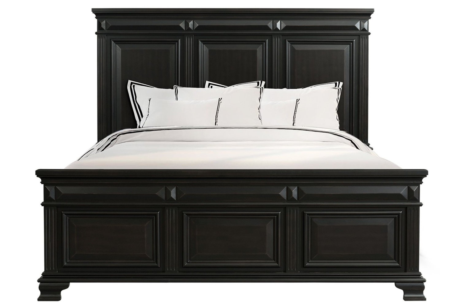 Calloway Black King Bed