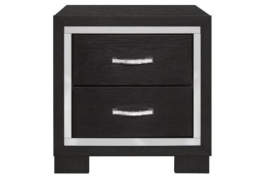Bellante Black Nightstand