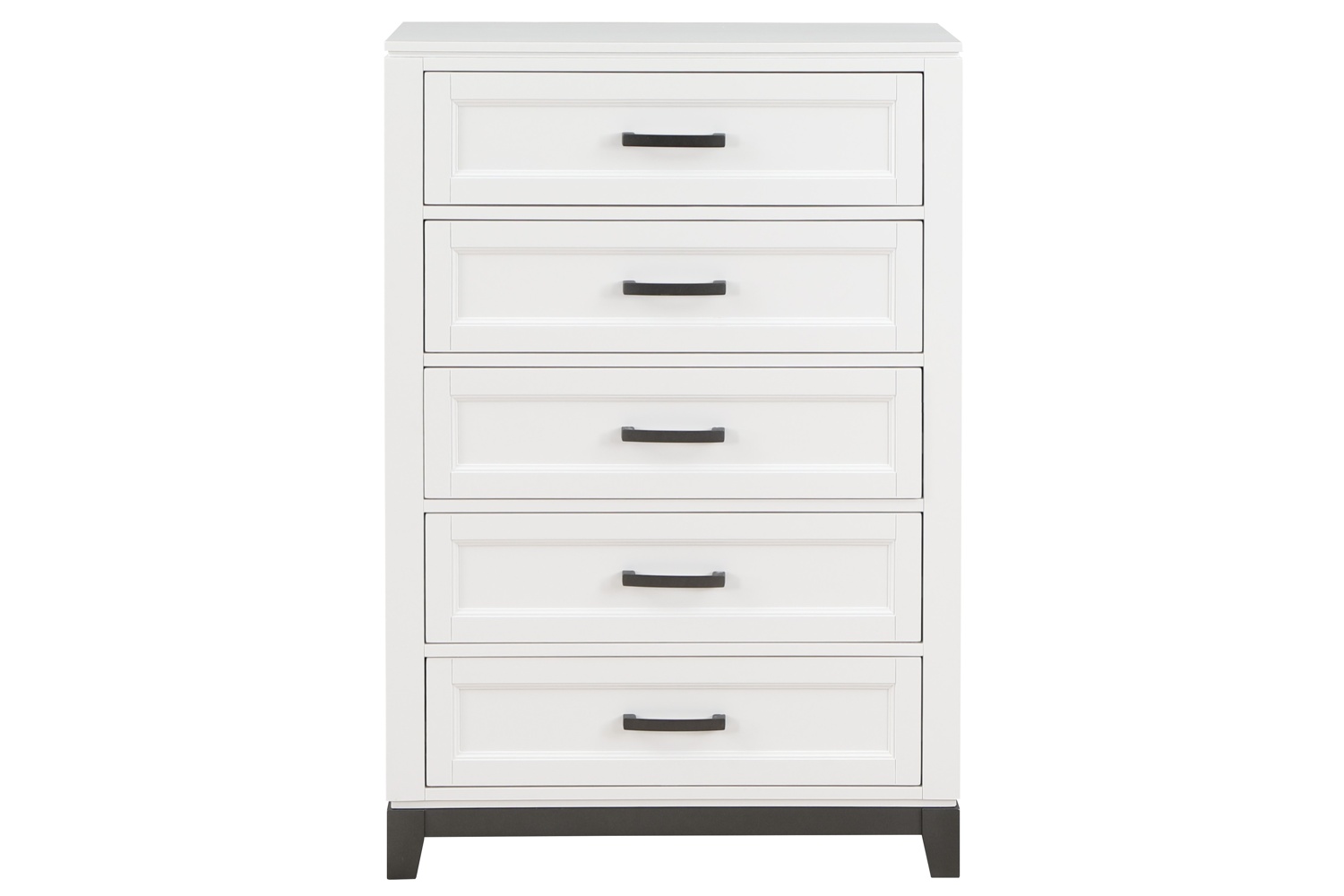 Garretson White 5-Drawer Chest