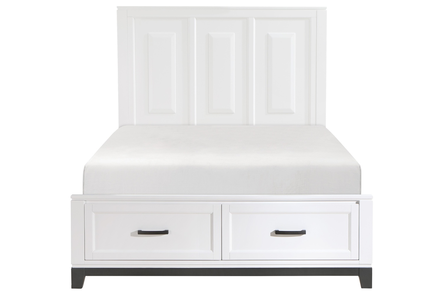 Garretson White Queen Storage Bed