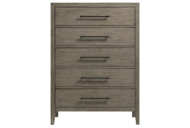 Versailles Gray 5-Drawer Chest