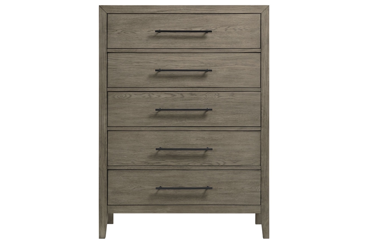 Versailles Gray 5-Drawer Chest