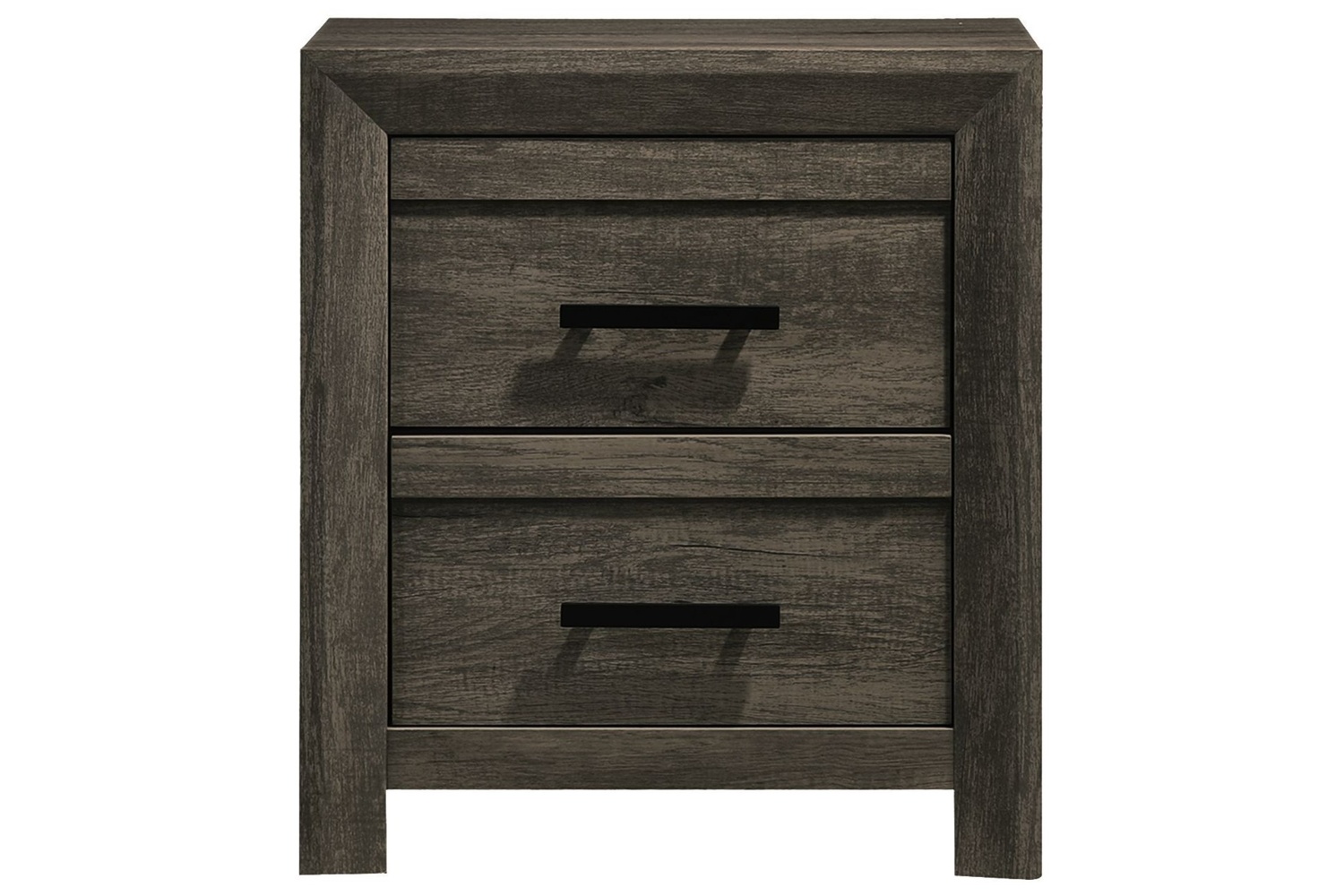 Eleanor Gray 2-Drawer Nightstand