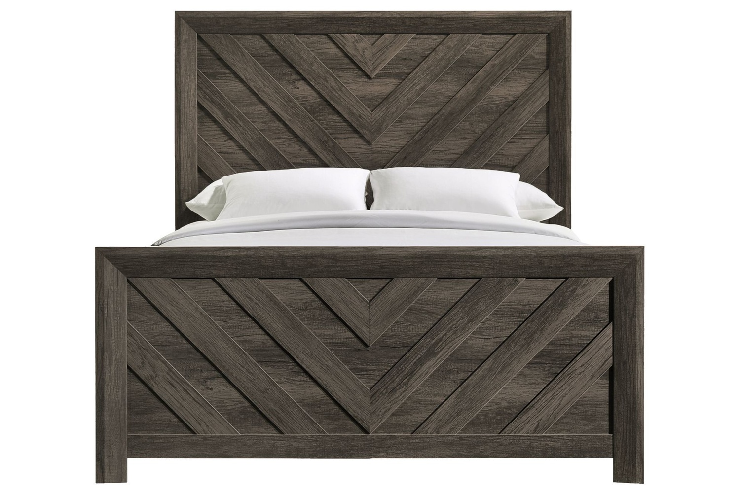Eleanor Gray Queen Bed