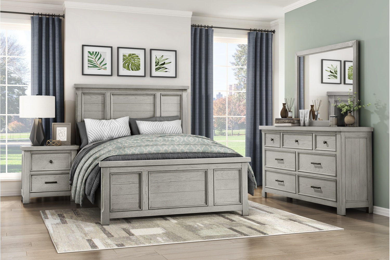 Providence King 4 Piece Bedroom Set