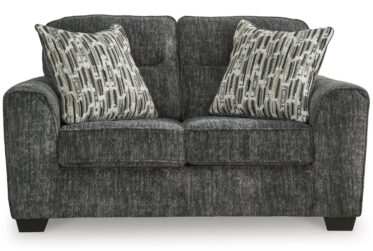 Lonoke Gunmetal Loveseat