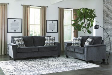 Abinger Smoke 2 Piece Sofa & Loveseat Set