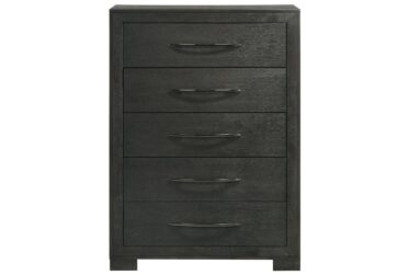Allan Black 5-Drawer Chest