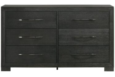 Allan Black 6-Drawer Dresser