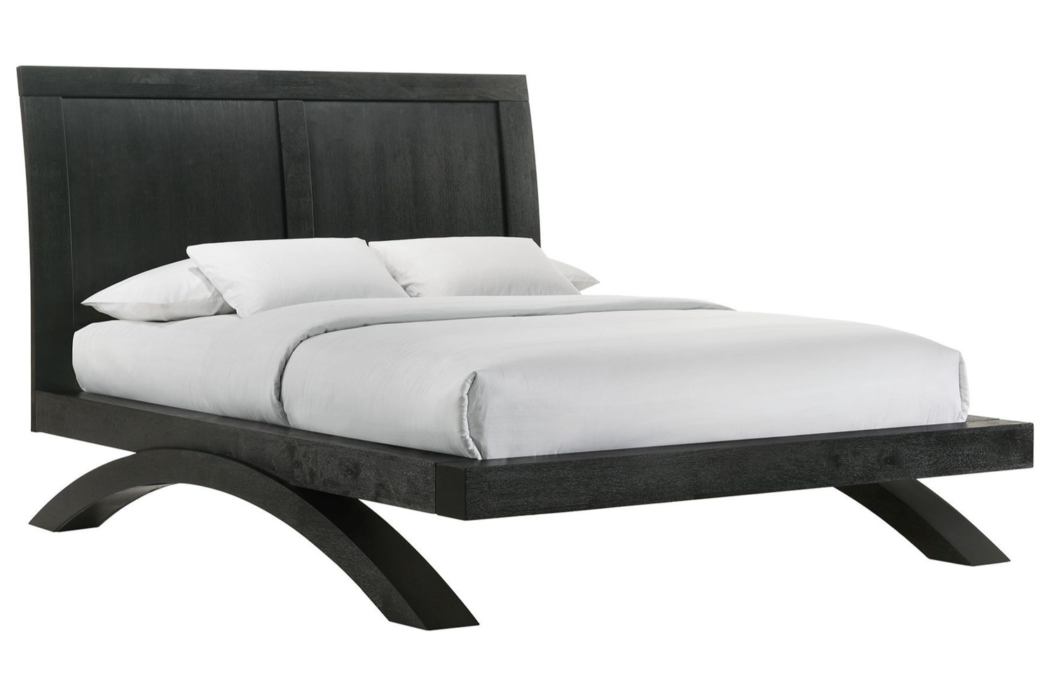 Allan Black Queen Bed - Georgia Furniture Mart