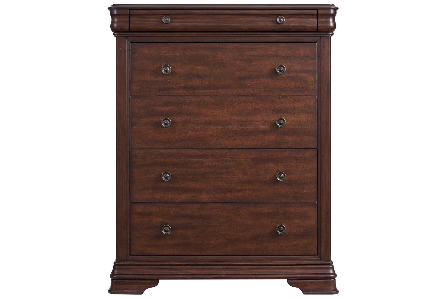 Phillipe Cherry 5-Drawer Chest