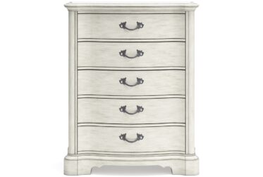 Arlendyne Antique White 5-Drawer Chest
