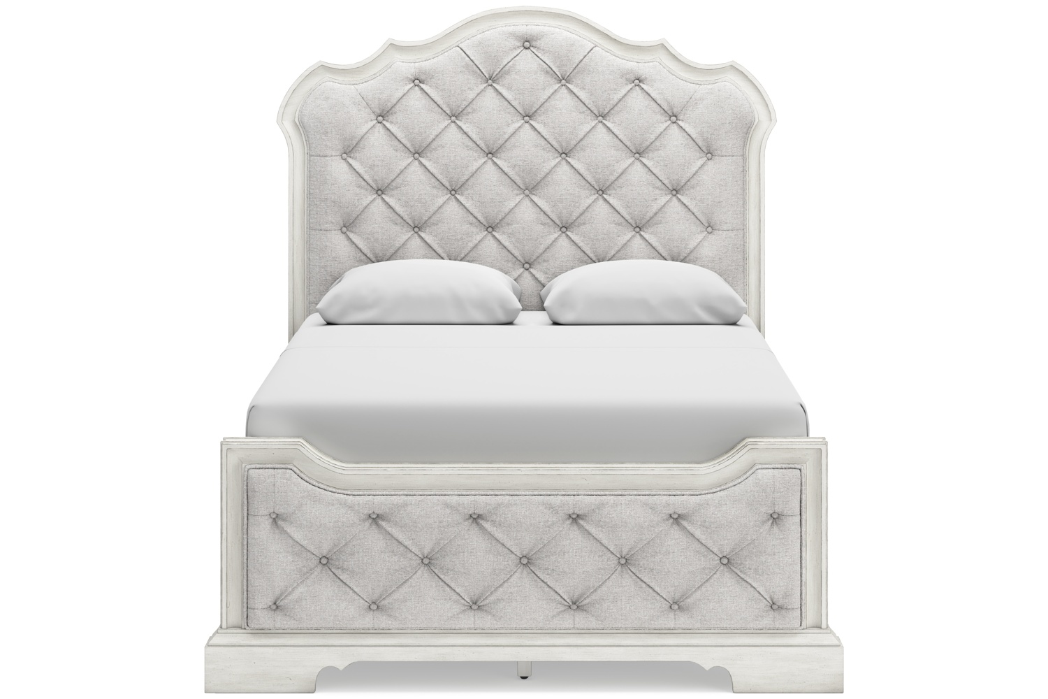 Queen of Allendale さま専用 Arlendyne Antique White Queen 4 Piece Bedroom Set - Georgia