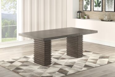 Mila Gray Extension Dining Table