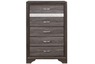 Luster Gray 6-Drawer Chest