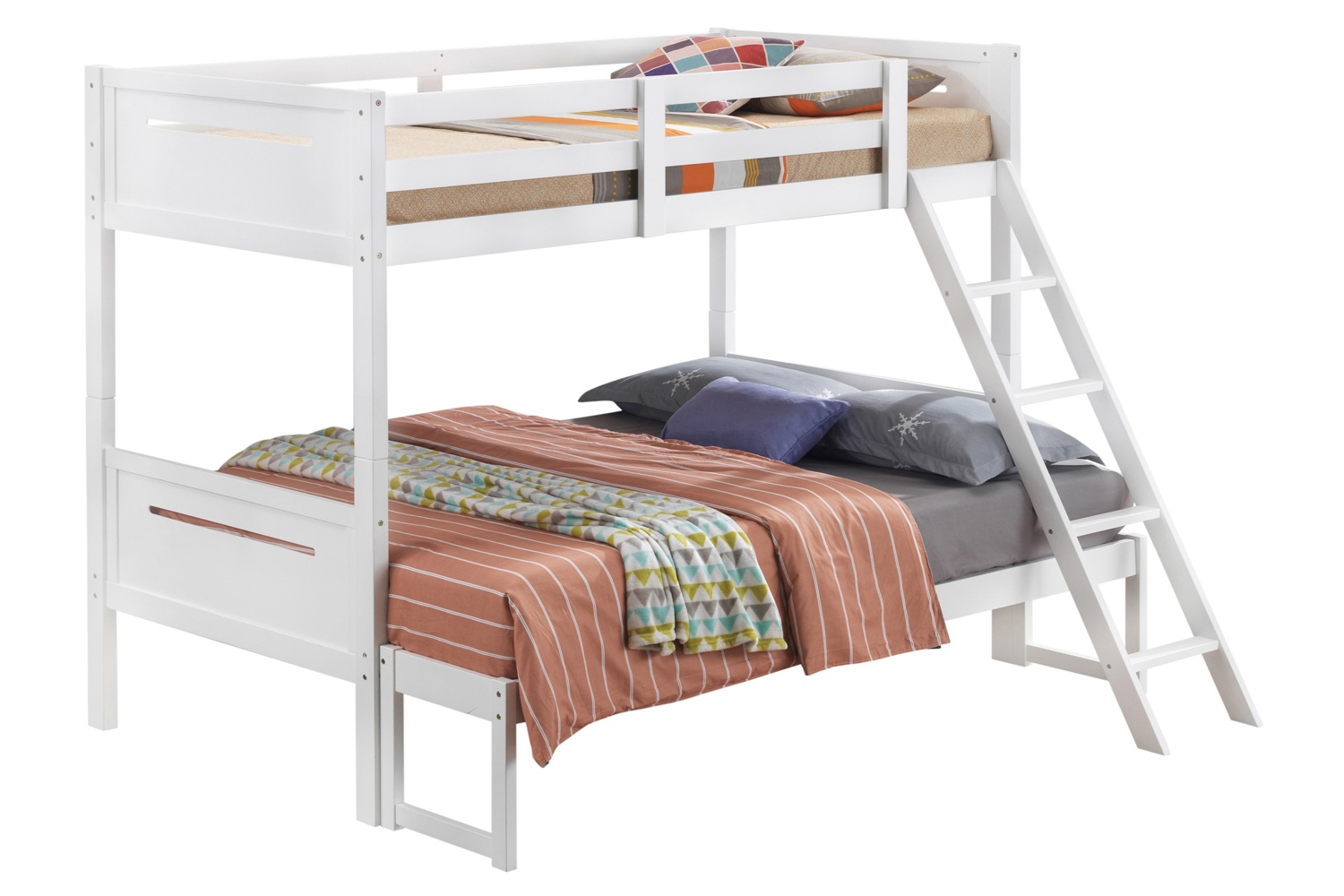 Littleton White Twin Over Full Bunk Bed