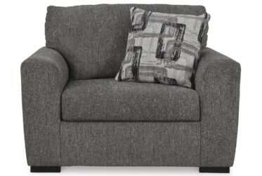 Gardiner Pewter Oversized Chair