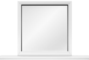 Fortman White Mirror