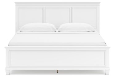Fortman White King Bed