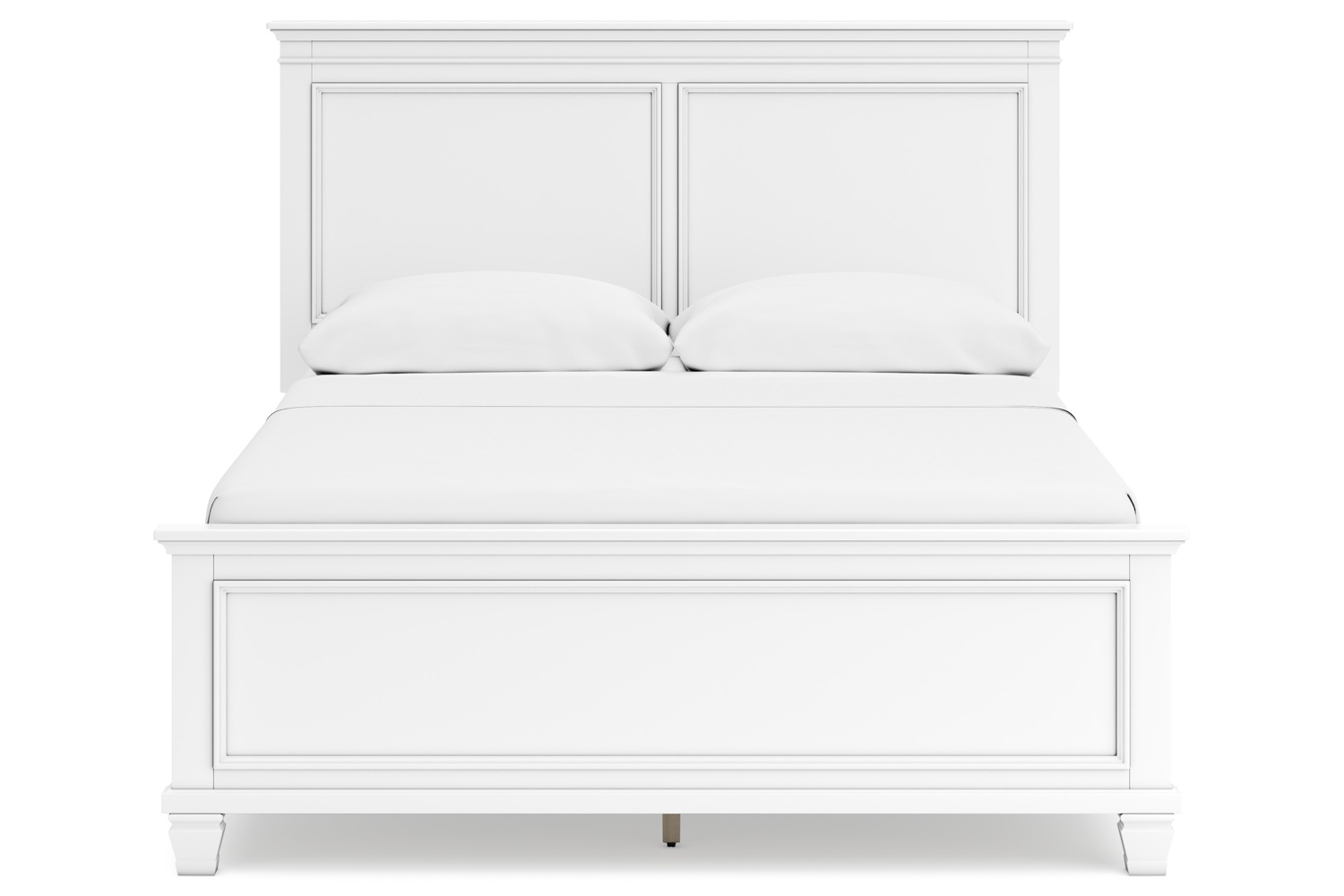 Fortman White Queen Bed