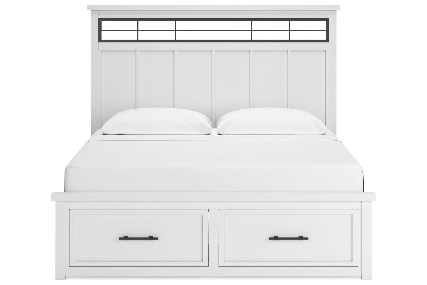 Ashbryn White King Storage Bed