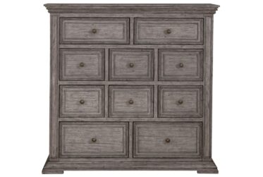 Big Valley Gray 10-Drawer Chesser