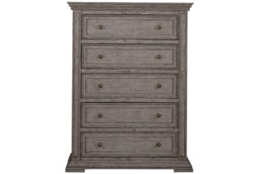 Big Valley Gray 5-Drawer Chest