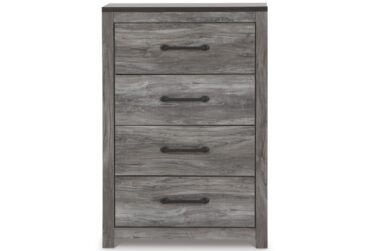 Bronyan Dark Gray 4-Drawer Chest