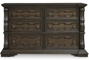 Maylee Brown 6-Drawer Dresser
