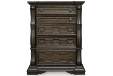 Maylee Brown 5-Drawer Chest
