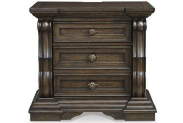 Maylee Brown 2-Drawer Nightstand