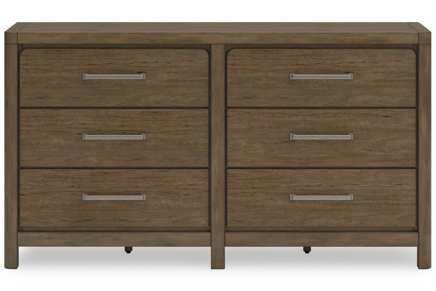 Cabalynn Light Brown 6-Drawer Dresser