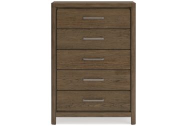 Cabalynn Light Brown 5-Drawer Chest