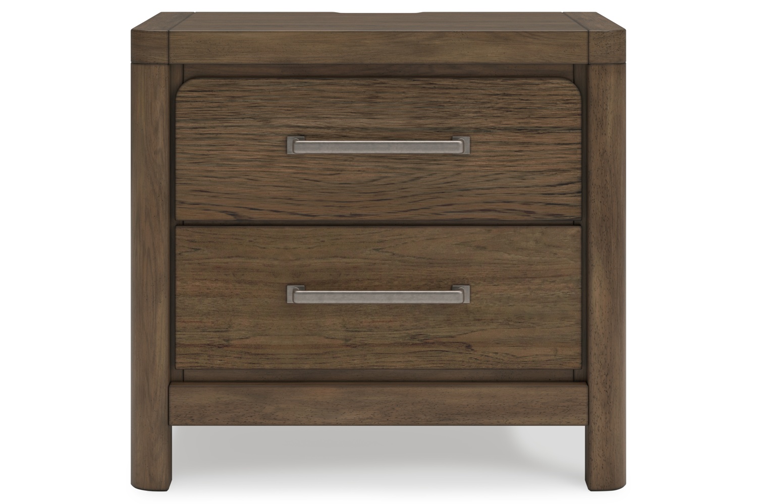 Cabalynn Light Brown 2-Drawer Nightstand