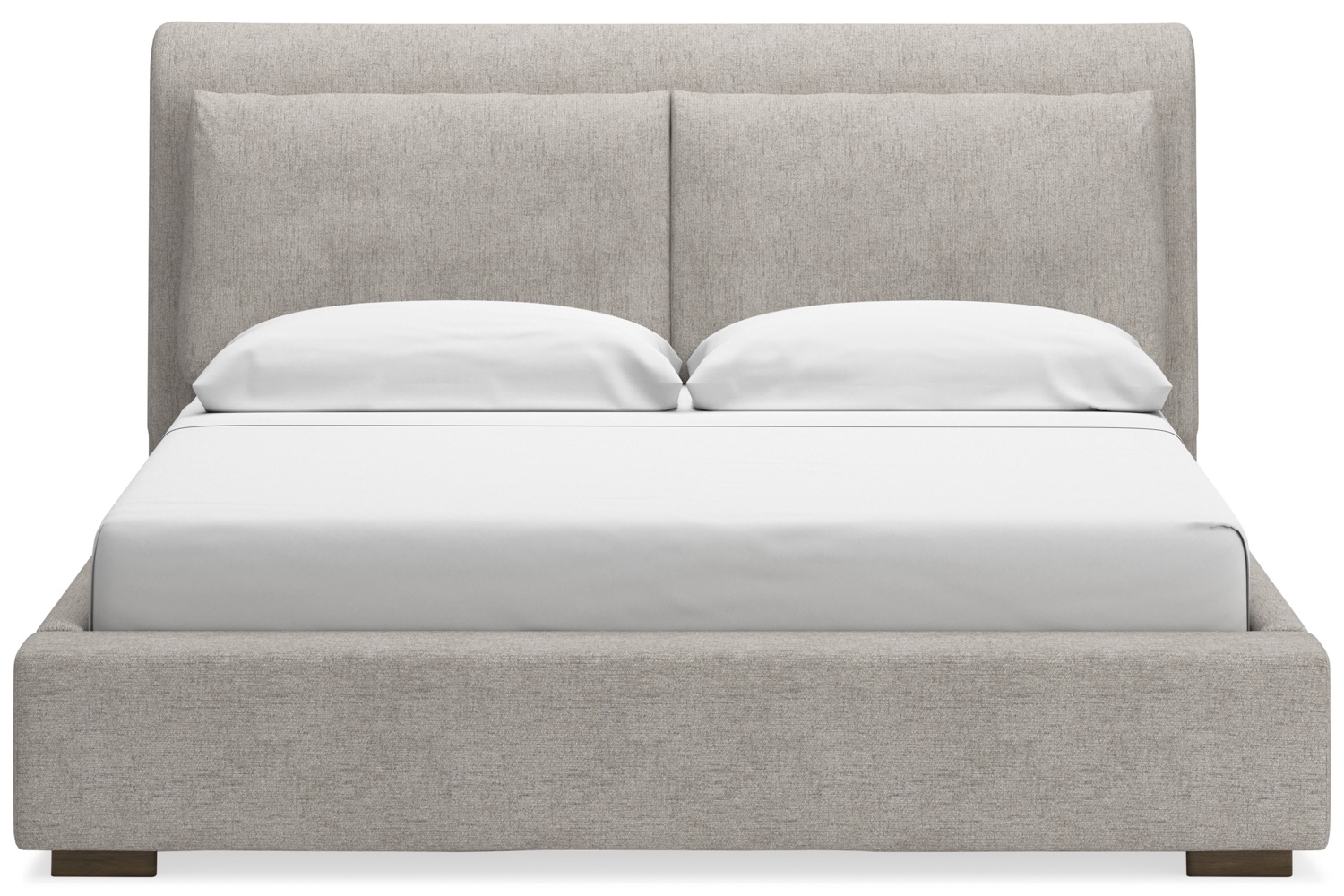 Cabalynn Oatmeal King Upholstered Bed