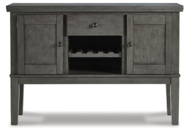 Hallanden Gray Dining Server